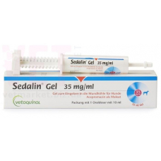 セダリン（アセプロマジン35mg/ml）10ml経口投与ジェル